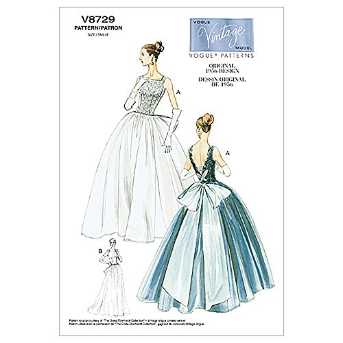 Vogue Patterns V8729 Size EE 14-16-18-20 Misses' Dress and Underskirt von Vogue Patterns