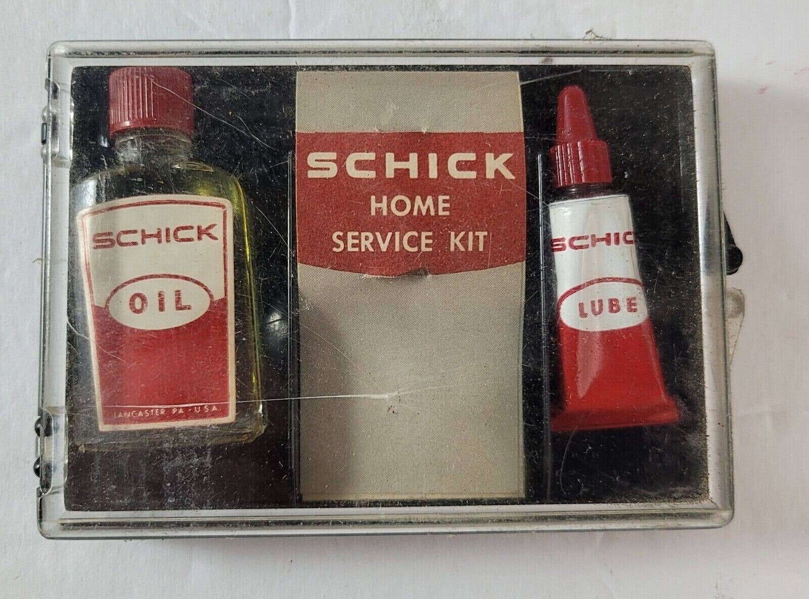 Vintage Schick Home Service Kit Für Electric Razor Nos Usa Made 1950Er Jahre von VogueVintageLLC