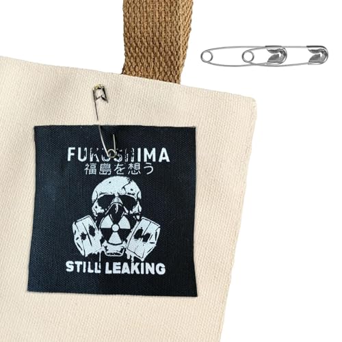 Bügelflicken für Kleidung - Bügelflicken Kleidung Patches - Dekorative Flicken Anti-Nuklear Stoffflicken Kleiderflicken mit Pins für Kleidung, Taschen, Hüte & Rucksäcke von Voihamy