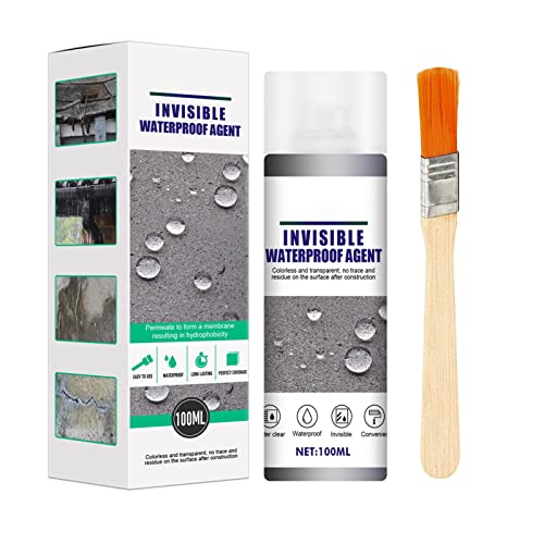 Voihamy Mighty Versiegelungsspray | Transparentes wasserfestes Beschichtungsmittel Spray | Unsichtbares wasserdichtes Mittel | Super starkes Haftspray | Sprühkleber Polyurethan auslaufsichere von Voihamy