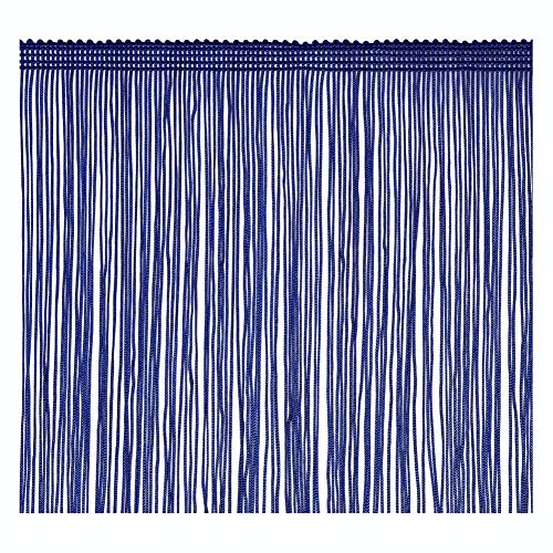 Fringe Trim Quaste 20 cm breit 2 Meter lang für Kleidung Accessoires Latin Hochzeitskleid DIY Dekoration (Saphir) von VoilaLove