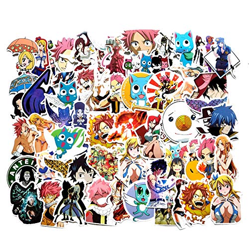 Vinyl Aufkleber Sticker Deko 60 Stück für Fairy Tail Fans von Vophifo