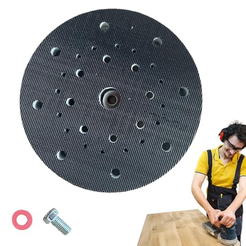 6 Inch Sanding Discs, Polisher Backing Plate Orbital Sander Backing Pad, 6 Inch Orbital Polisher Pads, Buffer Pads for Men and Women, Durable Sanding Discs for Automotive, Wood, and Furniture von Vriusi