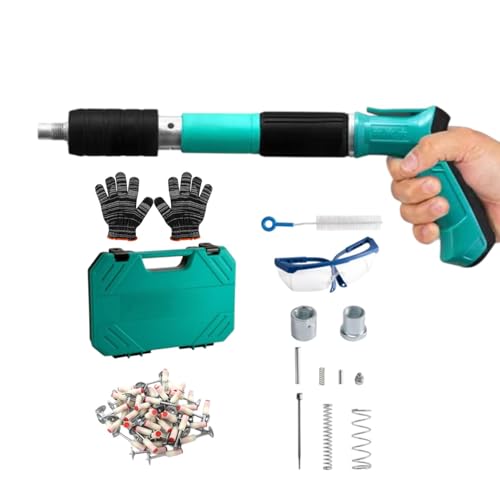 Power Nailers, Concrete Nailer Stapler beinhaltet Nails, effizientes Carpentry Nailer Kit, Wall Fastening Power Nailer, Furniture Power Nailer, Home Renovation Nailer, Concrete Nailer Kit, Efficien von Vriusi