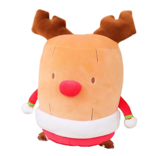 Vriusi Christmas Plush Stuffed Animals, Cute Reindeer Plush Toy, Christmas Tree Peaceful Fruit Candy Old Man Plush Toy, Santa Claus Fruit Candy Cane Reindeer, Christmas Doll Stuff for Home von Vriusi