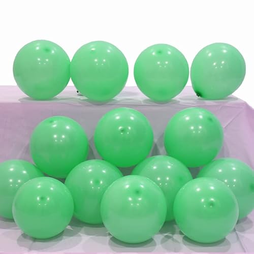 100 Stück 5 Zoll Klein Luftballons Grün, Mini Latex Grün Helium ballons für Party Deko(Ø 12 cm) von Vsosfiza