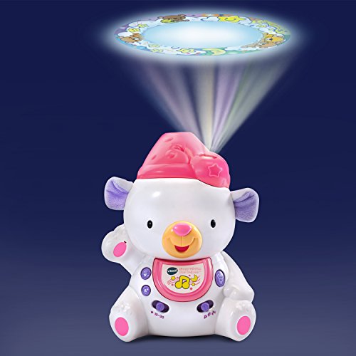 VTech Baby Sleepy Schlaflieder Bär Projektor, Rosa von Vtech