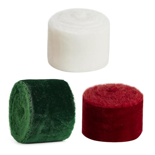 3 Rollen Bänder Samtbänder Polyesterbänder Dekoband für Blumenstrauß Hochzeit Party Dekoration 3 Rollen Bänder Samtbänder Polyesterbänder Dekoband für Blumenstrauß Hochzeit Party Dekoration von Vynetra