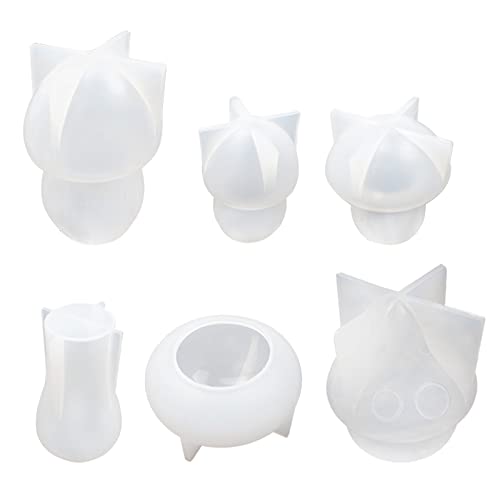 Handgefertigte Produkte Pilz-Ornament-Silikonform duftende Gips-Ornamente Tropfenform für Dekoration Handgefertigte Produkte Pilz-Ornament-Silikonform duftende Gips-Ornamente Tropfenform für Dekoration von Vynetra