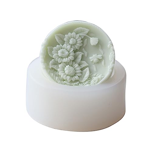 Seifenform mit Blumen- und Tiermuster, für hausgemachte Seife, Basteln, Kristall, Epoxidharz, Muffin, Gelee, Brownie Seifenform mit Blumen- und Tiermuster, für hausgemachte Seife, Basteln, Kristall, Epoxidharz, Muffin, Gelee, Brownie von Vynetra