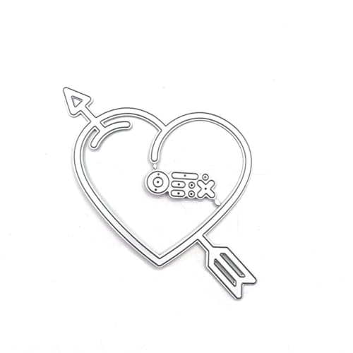 Stanzformen "Happy Valentine's Day" für Grußkarten, Scrapbooking, Alben, Dekorationen, Metall-Stanzschablonen Stanzformen "Happy Valentine's Day" für Grußkarten, Scrapbooking, Alben, Dekorationen, Metall-Stanzschablonen von Vynetra
