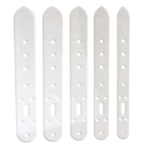 Transparente Acryl-Lochschablonen für Gürtel, Ledergürtel, Lochpositionierungsschablonen, 5 Größen: 25 mm, 30 mm, 35 mm, 38 mm, 40 mm, 5 Stück Transparente Acryl-Lochschablonen für Gürtel, Ledergürtel, Lochpositionierungsschablonen, 5 Größen: 25 mm, 30 mm, 35 mm, 38 mm, 40 mm, 5 Stück von Vynetra