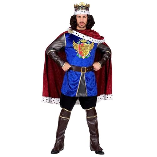 "ROYAL KING" (coat, belt, cape, boot covers, crown) - (L) von W WIDMANN MILANO Party Fashion