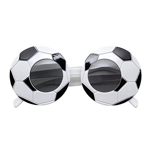 Widmann 6626F - Fußballfan-Brille, weiß/schwarz von W WIDMANN MILANO Party Fashion