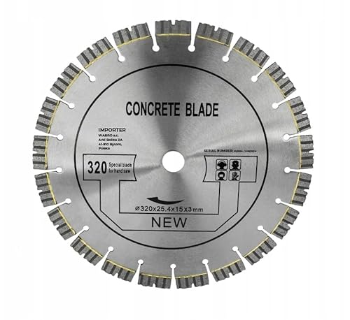 Betontrennscheibe für WT320 Diamant-Trennscheibe Betonscheibe Beton Stahlbeton von WABROTECH