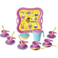 WADER Kinder-Teeservice Set 24-tlg. mehrfarbig von WADER