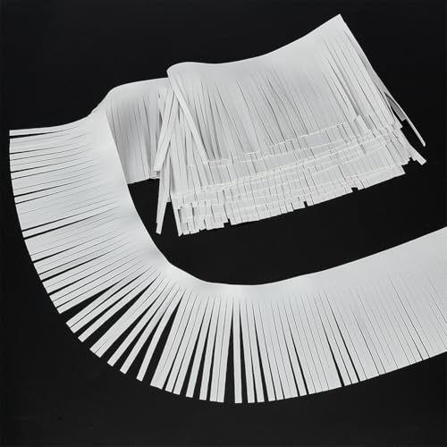WADORN Fransenborte aus PU-Leder, 10,2 cm, Kunstleder, zum Nähen, Quasten, Tanzrock, doppelseitig, Quaste, Franseneinfassung, Band für DIY, Kleidung, Tasche, Nähen, Handwerk, Verzierung WADORN Fransenborte aus PU-Leder, 10,2 cm, Kunstleder, zum Nähen, Quasten, Tanzrock, doppelseitig, Quaste, Franseneinfassung, Band für DIY, Kleidung, Tasche, Nähen, Handwerk, Verzierung von WADORN