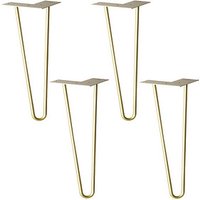 4 WAGNER® design yourself HAIRPIN ST 8245 Tischbeine gold von WAGNER® design yourself