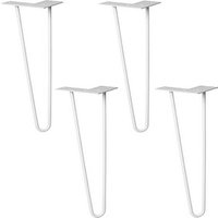 4 WAGNER® design yourself HAIRPIN ST 8246 Tischbeine grau von WAGNER® design yourself