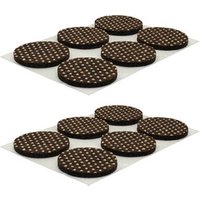 WAGNER® design yourself EH 0128 Anti-Rutsch-Pads Stoff Ø 2,8 cm, 12 St. von WAGNER® design yourself