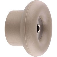 WAGNER® design yourself Garderobenhaken DOT GH 0221 mit 1 Haken taupe, 1 St. von WAGNER® design yourself