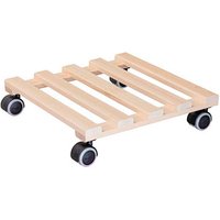 WAGNER® design yourself Pflanzenroller GH 0438 Holz buche quadratisch 34,0 x 8,0 cm von WAGNER® design yourself