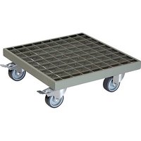 WAGNER® design yourself Pflanzenroller GH 0716 Metall grau quadratisch 29,0 x 9,5 cm von WAGNER® design yourself