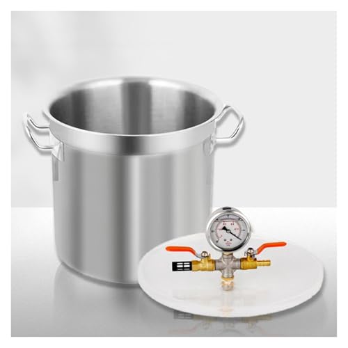 Vakuumkammer für Epoxidharz Vakuum-Entgasungskammer für Epoxidharz, 6 12 20 35 51 72 75 100 L Lagre Edelstahl-Vakuumkammer-Kit mit Acryldeckel zur Stabilisierung von Holz-Silikon-Epoxiden, ohne Pumpe( Vakuumkammer für Epoxidharz Vakuum-Entgasungskammer für Epoxidharz, 6 12 20 35 51 72 75 100 L Lagre Edelstahl-Vakuumkammer-Kit mit Acryldeckel zur Stabilisierung von Holz-Silikon-Epoxiden, ohne Pumpe( von WAHHWF