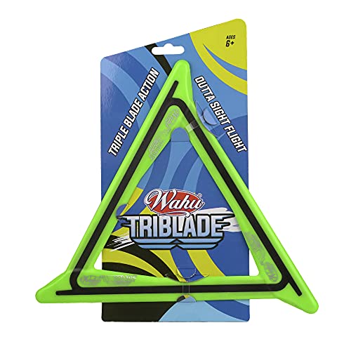 WAHU Triblade Outdoor Flying Ring mit Softgrip für Jungen und Mädchen ab 6 Jahren GL31162.012 von Goliath Toys