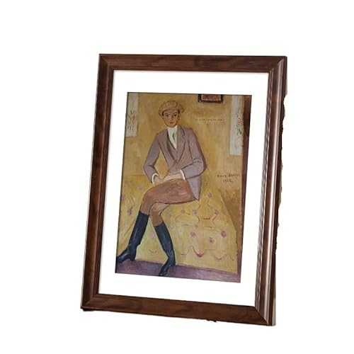 WANGSHAOWEI Bilderrahmen Vintage Holz Foto Rahmen Wand Hängen Klassische A4 Bild Rahmen Foto Display Home Decor Geschenk Fotorahmen(2) von WANGSHAOWEI