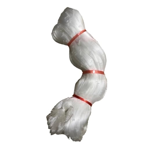 WANGSHAOWEI Float Fischernetz 0,5mm-0,55mm Halbzeuge Fischernetz Kleine Maschen Kiemennetz-zubehör 55m-600m Angeln Netzwerk Monofilament Nylon Net Gillnet(B11) von WANGSHAOWEI