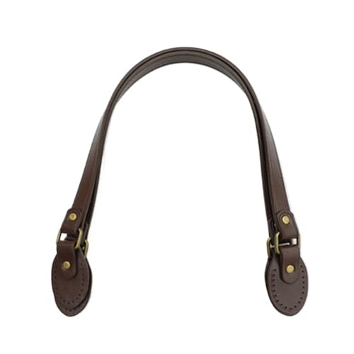 WANGSHAOWEI Taschenkette 62 cm Pu-Leder-Grifftasche, Schultertaschengurte, Tasche, DIY-Ersatz, Damen-Geldbörse, Umhängetasche, Gürtel, Gurt, Taschenzubehör Kette FüR Tasche(Coffee) von WANGSHAOWEI