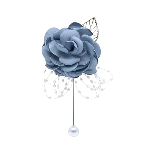 WANGZEYU Blumenarmband 1PC Mädchen Brautjungfer Handgelenk Blume Hochzeit Prom Party Corsage Armband Stoff Hand Blume Versorgung Boutonniere(07) von WANGZEYU