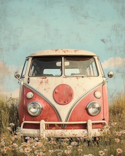 WANMIU Malen nach Zahlen Auto in den Blumen Kits für Anfänger Erwachsene DIY Art Decor Handgemalte Malerei nach Zahlen Kreatives Geschenk Home Decoration 16x20 Zoll WANMIU Malen nach Zahlen Auto in den Blumen Kits für Anfänger Erwachsene DIY Art Decor Handgemalte Malerei nach Zahlen Kreatives Geschenk Home Decoration 16x20 Zoll von WANMIU