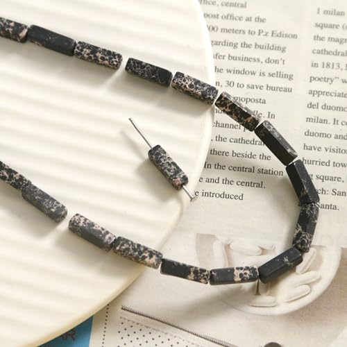 WANYI 10 Stück Perlen für Armbänder, Bunte Perlen zum Auffädeln Bastelperlen mit Loch Beads Edelsteinperlen Schmuck Accessoires Perlen für Halskette DIY Handwerk Handykette(09) von WANYI