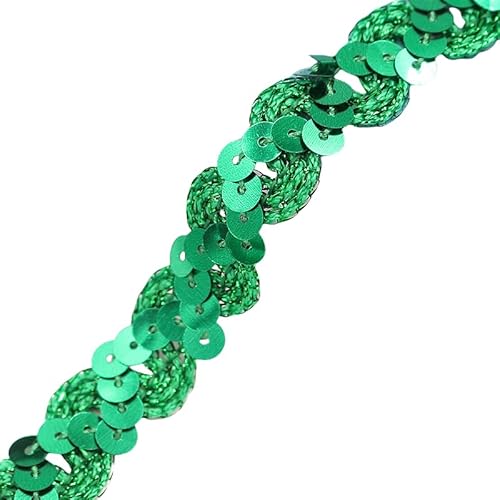 WANYI 2M Pailletten Spitzenband 1.5CM Breit Spitzenborte Rüschenband Glitzer Spitze Meterware Geschenkband für Hüte, Kostüme, Performance Kleidung WANYI 2M Pailletten Spitzenband 1.5CM Breit Spitzenborte Rüschenband Glitzer Spitze Meterware Geschenkband für Hüte, Kostüme, Performance Kleidung von WANYI