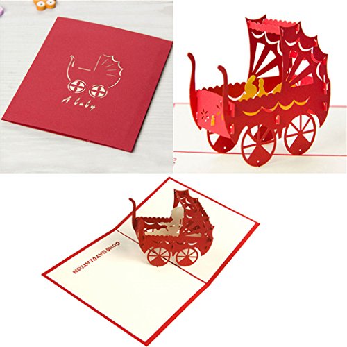 WASTEBIN 3D Für Baby Kinderwagen Segen Ornament Dekor Zubehör Zubehör Für Thanksgiving Valentinstag Freundin Freund von WASTEBIN