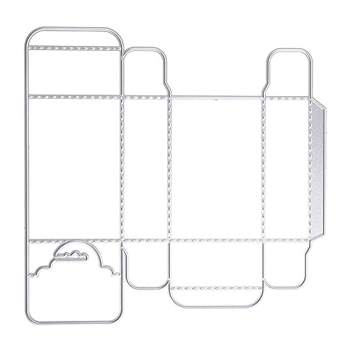 WASTEBIN 3D Haken Süßigkeiten Metall Stanzformen Schablone Prägepapier Vorlage von WASTEBIN