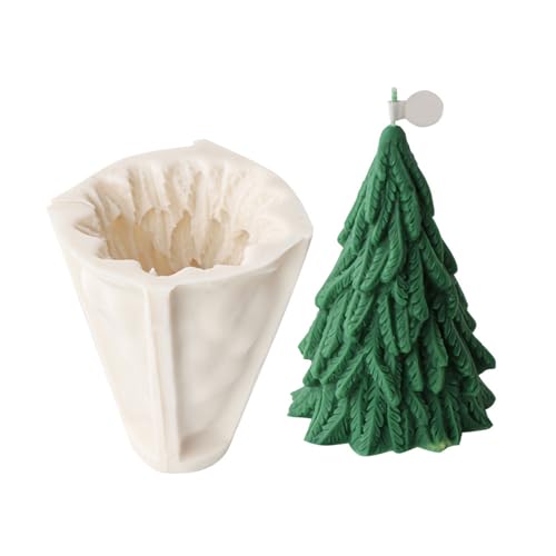 WASTEBIN Tannenzapfen Kerzenformen Weihnachtsbaum Silikonform Gießform Epoxidharz Formen Für Tischdekorationen von WASTEBIN