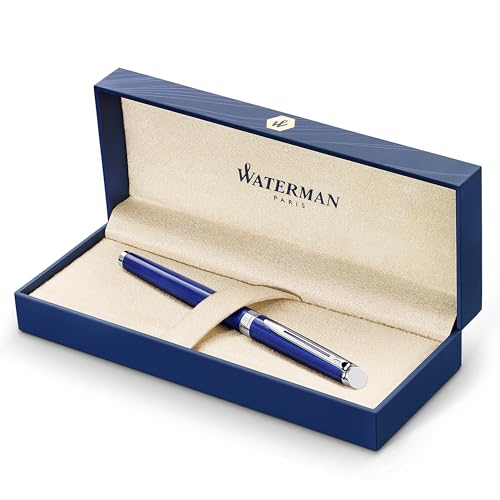 Waterman Hémisphère Füller | Lackierung in Hellblau | Füllfederhalter mit mittlerer Feder | Geschenkbox von WATERMAN