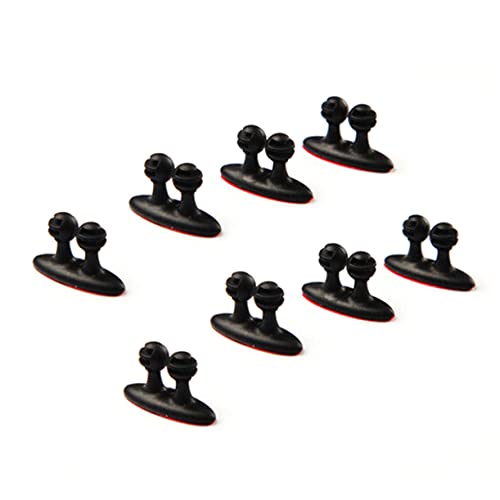 WATIIFUFU 24st Kabelorganisator Blacksto e Kabelklemme Blackalicious Tastaturplatte Kabel-organizer-kabel Schwarzh Kabelclip Fürs Auto Autofeste Klemme Clips Kabelhalter Kabelclips Barometer von WATIIFUFU