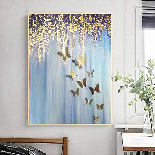 WATSON DAN DIY Diamond Painting Gross 5D Diamant malerei Glitzer Full Kristall Schmetterling Stickerei Bilder Diamond Painting für Home Wand-Decor (45 * 60cm) von WATSON DAN