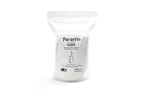 WAXIM Paraffinwachs für Kerzen 1.250 g aus Perlen. von WAXIM