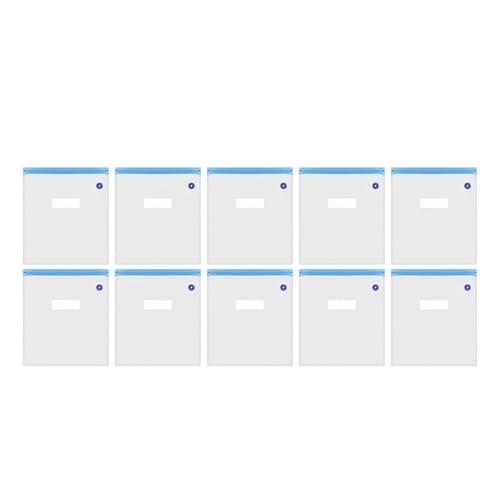 10 Stück 3D-Drucker-Filament-Aufbewahrungstaschen, wiederverwendbare Vakuum-Aufbewahrungsbeutel, Filament-Aufbewahrungstasche, Vakuum-Set für Spule, Nylon, Kohlefaser von WAZUBC