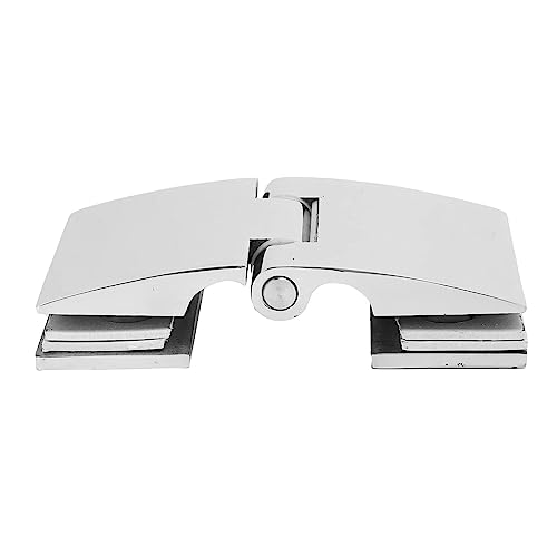 WBTAJZHY Glastürscharnier, Edelstahl, Badezimmerklemme, Badezimmerklemme, Clipscharnier, Tür, gebogen, doppelt, for 8–12 mm Glastüren, Heimmöbelscharniere, Glas-Scharnier WBTAJZHY Glastürscharnier, Edelstahl, Badezimmerklemme, Badezimmerklemme, Clipscharnier, Tür, gebogen, doppelt, for 8–12 mm Glastüren, Heimmöbelscharniere, Glas-Scharnier von WBTAJZHY