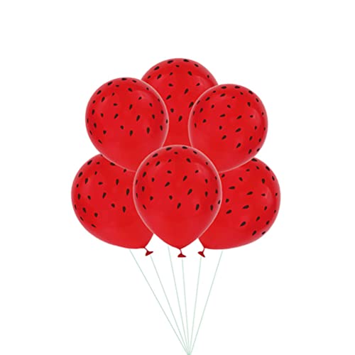 Wassermelonen-Partydekorationen, Luftballon-Set, Sommerparty, Latex-Wassermelonen-Luftballons Sommerhochzeiten, Babypartys, Geburtstagsparty-Zubehör (C) von WBTY