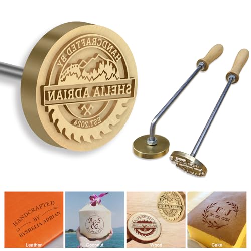 Brennstempel Für Holz Eigenes Logo Brandeisen Branding Stempel Grill Brandeisen Personalisiert, Lebensmittel, Party, Hochzeit, Brotherstellung von WBgjsnklbnl