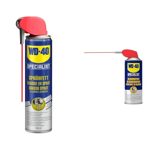 Bundle of WD-40 SPECIALIST Sprühfett 300ml + WD-40 Specialist Silikonspray Smart Straw, 400 ml von WD-40 Specialist