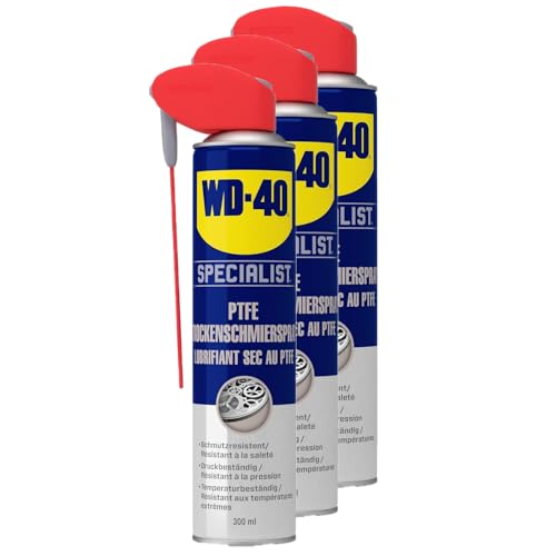 WD-40 Specialist Trockenschmierspray Smart Straw 3x300ml von WD-40