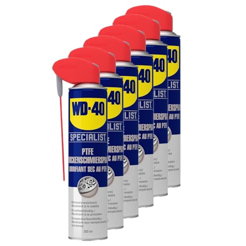 WD-40 Specialist Trockenschmierspray Smart Straw 6x300ml von WD-40